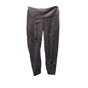 Sweaty Betty Power Illusion Mesh 7/8 High-Waisted Blue Yoga Leggings Size 14 NWT